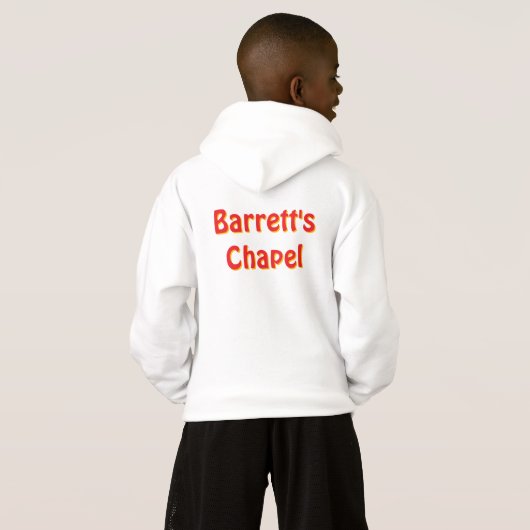 Barrett's Chapel Kids Hoodie (裏面フル)