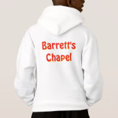 Barrett's Chapel Kids Hoodie (裏面)