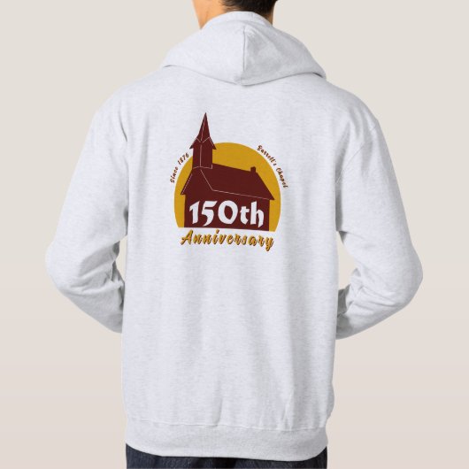 Barrett's Chapel Men's パーカ (裏面)