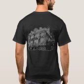 Barrie幽霊のよく出るなMeetupのグループ Tシャツ (裏面)