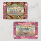 Barringerの至福3.5のエレガントなプロフェッショナル 名刺 (正面/裏面)