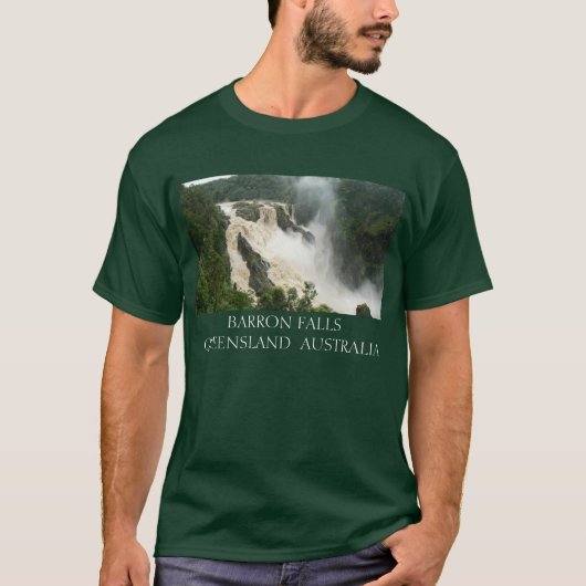 Barronの滝1 Tシャツ (正面)