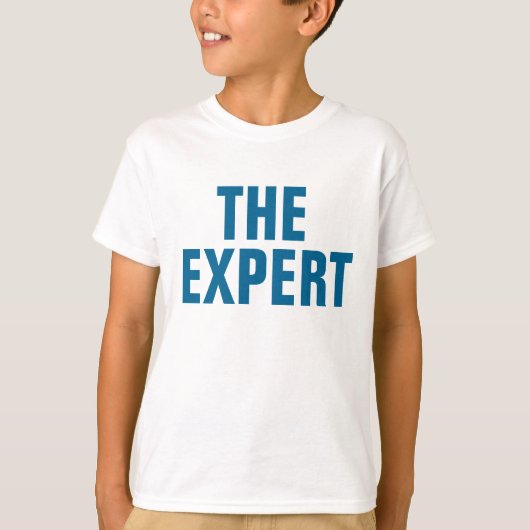 BARRON TRUMP THE EXPERT KIDS ringer Tシャツ (正面)