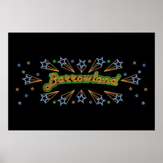Barrowlands Ballroom Poster ポスター (正面)
