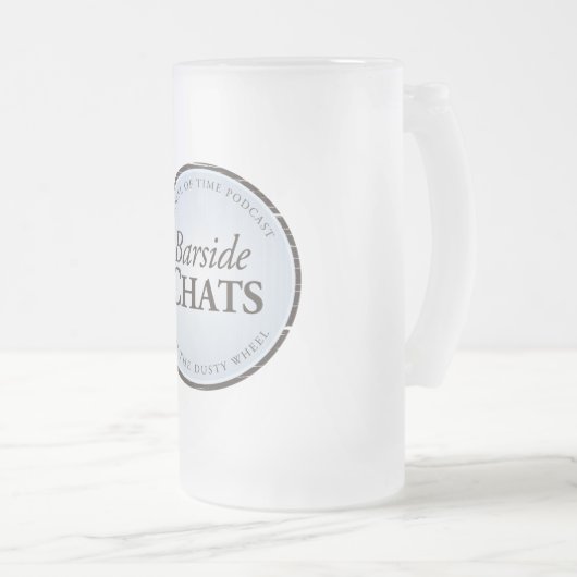 Barside Chats Podcast: A Frosted Mug フロストグラスビールジョッキ (正面右)