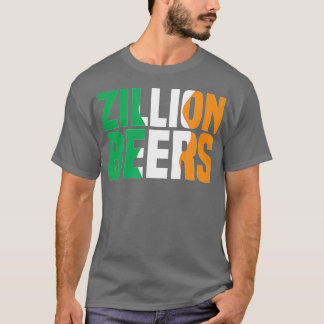 Barstool Sports Zillion Beers Saint Patrick's Day  Tシャツ