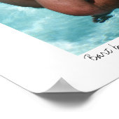 Bart-4771、Bart by the Pool、リー・ヴァンダーグリフト ポスター (角)