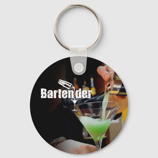 Bartender Business Card キーホルダー (正面)