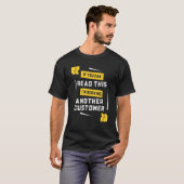 Bartender I Am Serving Another Customer Bartendin Tシャツ (正面フル)