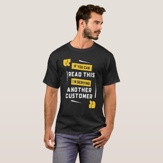Bartender I Am Serving Another Customer Bartendin Tシャツ (正面フル)