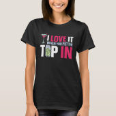 Bartender Mixologist I Love It When You Put The Ti Tシャツ (正面)