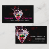 Bartender Nightlife名刺 名刺 (正面/裏面)