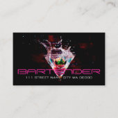 Bartender Nightlife名刺 名刺 (正面)