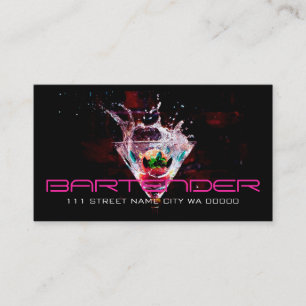 Bartender Nightlife名刺 名刺