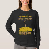 Bartender On The Moon Tシャツ (正面)