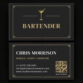 Bartender QR Code Professional 名刺