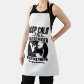 Bartender Shirt - Calm 保 This Bartender T shirt エプロン (インサイチュ)