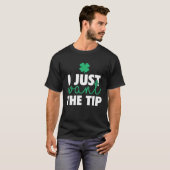 Bartender St Patricks Day  Just The Tip For Women Tシャツ (正面フル)