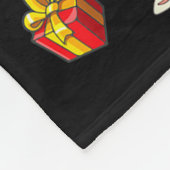 Bartender Xmas Gift Santa's Favorite Bartender Chr フリースブランケット (角)