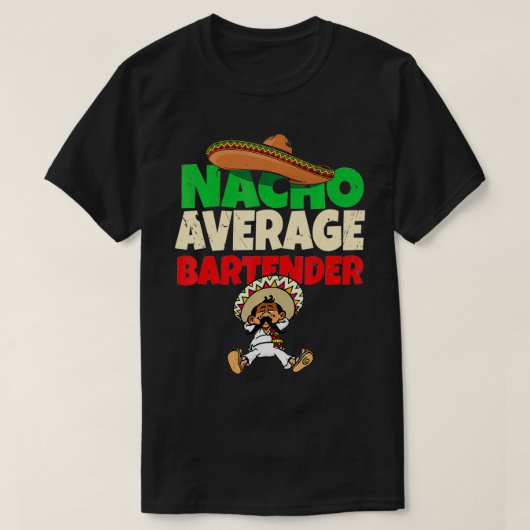 Bartenders  Bartending Stuff Joke Pun Funny Bartke Tシャツ (デザイン正面)