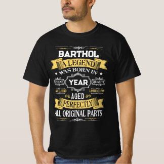 BARTHOL 伝説の生まれた年 Tシャツ