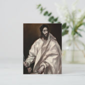 Bartholomew the Apostle by El Greco ポストカード (スタンド正面)