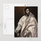 Bartholomew the Apostle by El Greco ポストカード (正面/裏面)