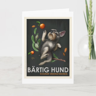Bartig Hund カード