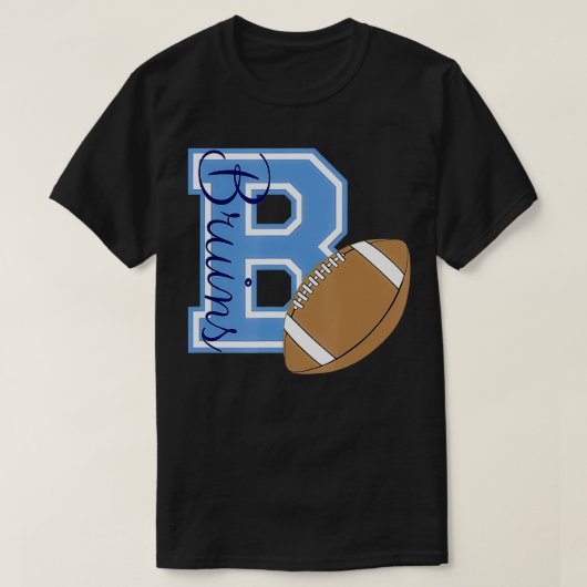 Bartlesville Bruins Football  Tシャツ (デザイン正面)