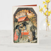 Bartolo di Frediによる羊飼いの崇拝 カード (黄色い花)