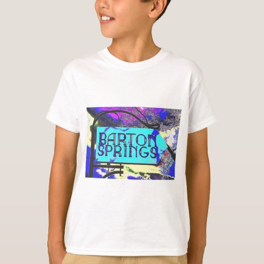 Barton Springsの印 Tシャツ (正面)