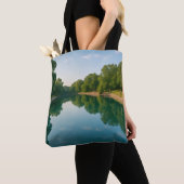 Barton Springs Tote Bag - Austin Texas Design トートバッグ (クローズアップ)