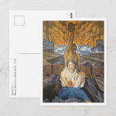 Bartos Bretislav, Black Earth, 1920 ポストカード (正面/裏面)