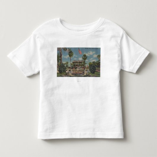 Bartow、フロリダ-驚異の家の眺めおよびGarde トドラーTシャツ (正面)