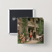 Bartramの庭のジョージ・ワシントン 缶バッジ (正面&裏面)