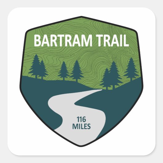 Bartram Trail Georgia North Carolina スクエアシール (正面)