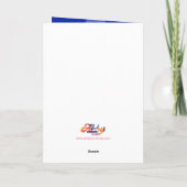 Baruch Dayan HaEmet カード (裏面)