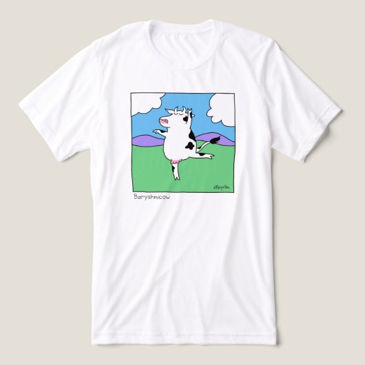 BARYSHNICOWバイサンドラボイントン トライブレンドTシャツ (デザイン正面)