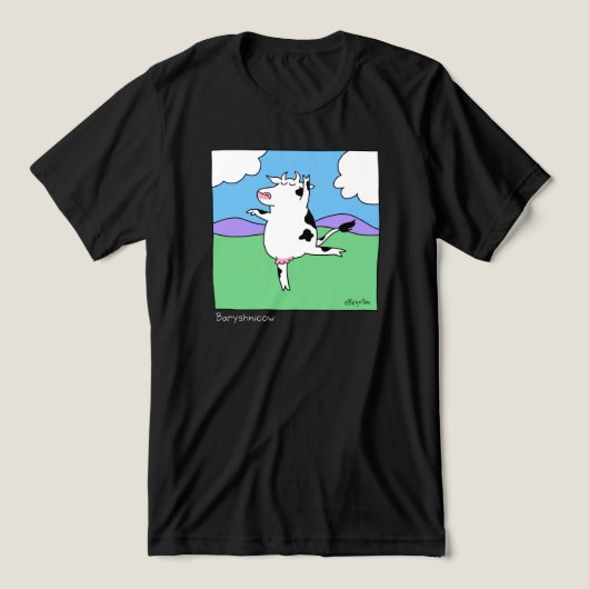 BARYSHNICOWバイサンドラボイントン トライブレンドＴシャツ (デザイン正面)