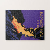 Barzarbunga，アイスランド旅行ポスター。 ジグソーパズル (横)