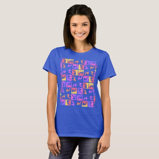 Barzoi Yin Tシャツ (正面フル)