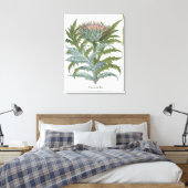 Basの「Hortus Eystettensis」からのCardoon キャンバスプリント (インサイチュ (寝室))