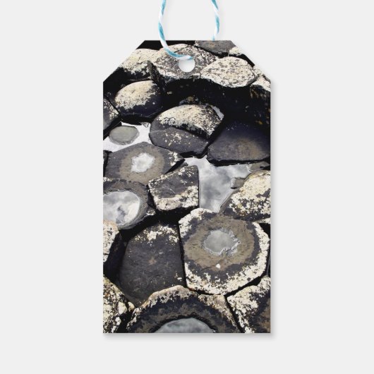 Basalt Formations Giant’s Causeway ギフトタグ (裏面)