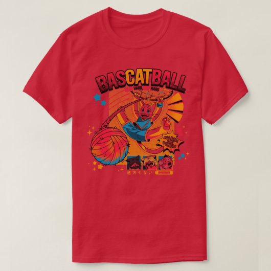 BasCatBall by Tobe Fonseca Tシャツ (デザイン正面)