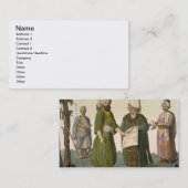 Bascia (軍の司令官)戦いDreのBascia 名刺 (正面/裏面)