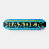 BASDEN JMT 7 3/4" スケートボードデッキ (横)