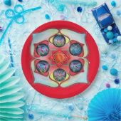 Baseチャクラの例 ペーパープレート (パーティー)