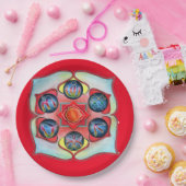 Baseチャクラの例 ペーパープレート (パーティー)