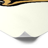 Base Ball & Glove Poster ポスター (角)