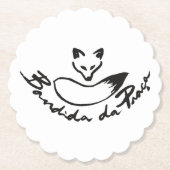 Base para copos ペーパーコースター (正面)